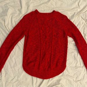 Red Knit sweater